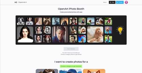 OpenArt Photo Booth | aiart[apps]